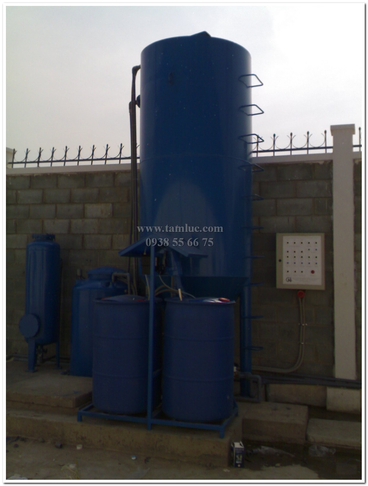 Hệ thống xử lý nước thải xi mạ 10m3/ngày