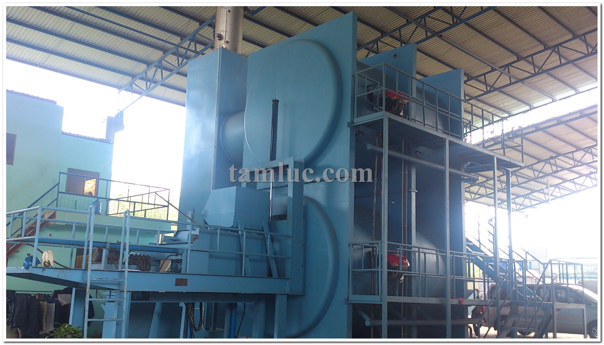 THI CÔNG LÒ ĐỐT CHẤT THẢI RẮN 1500KG/H