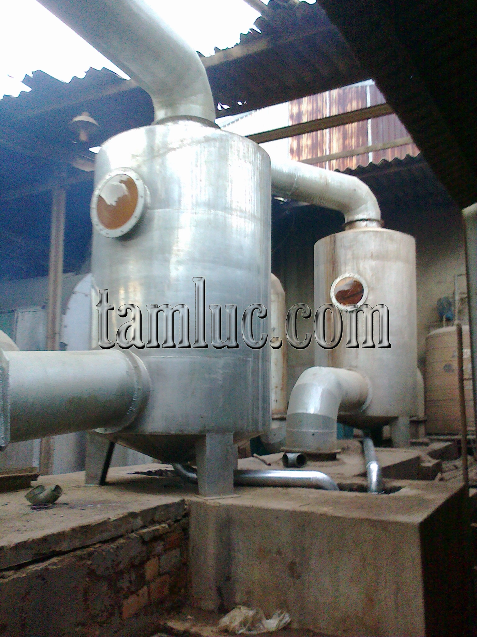 Hệ thống xử lý khí thải lò hơi