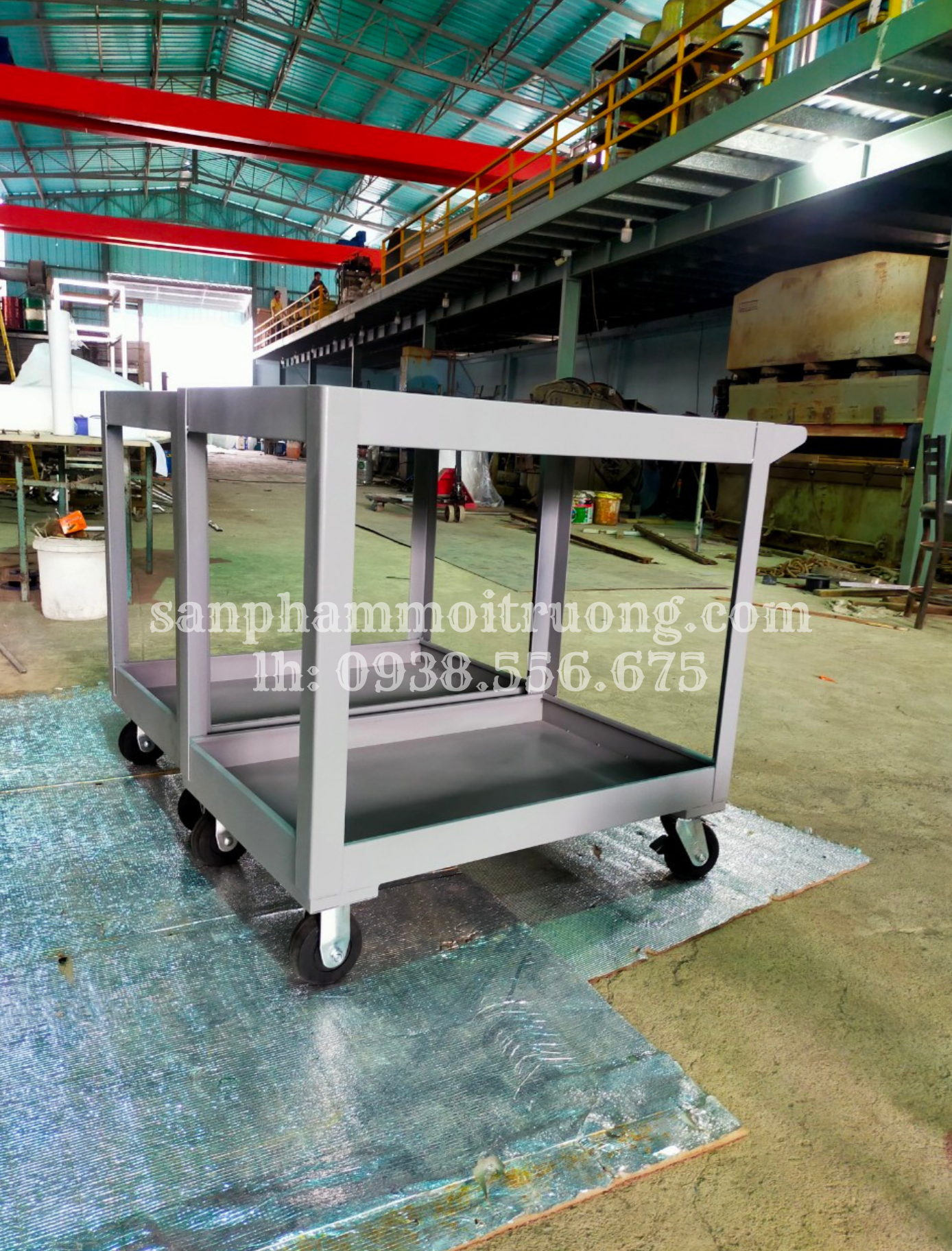 XE ĐẨY DỤNG CỤ 2 TẦNG XTL05