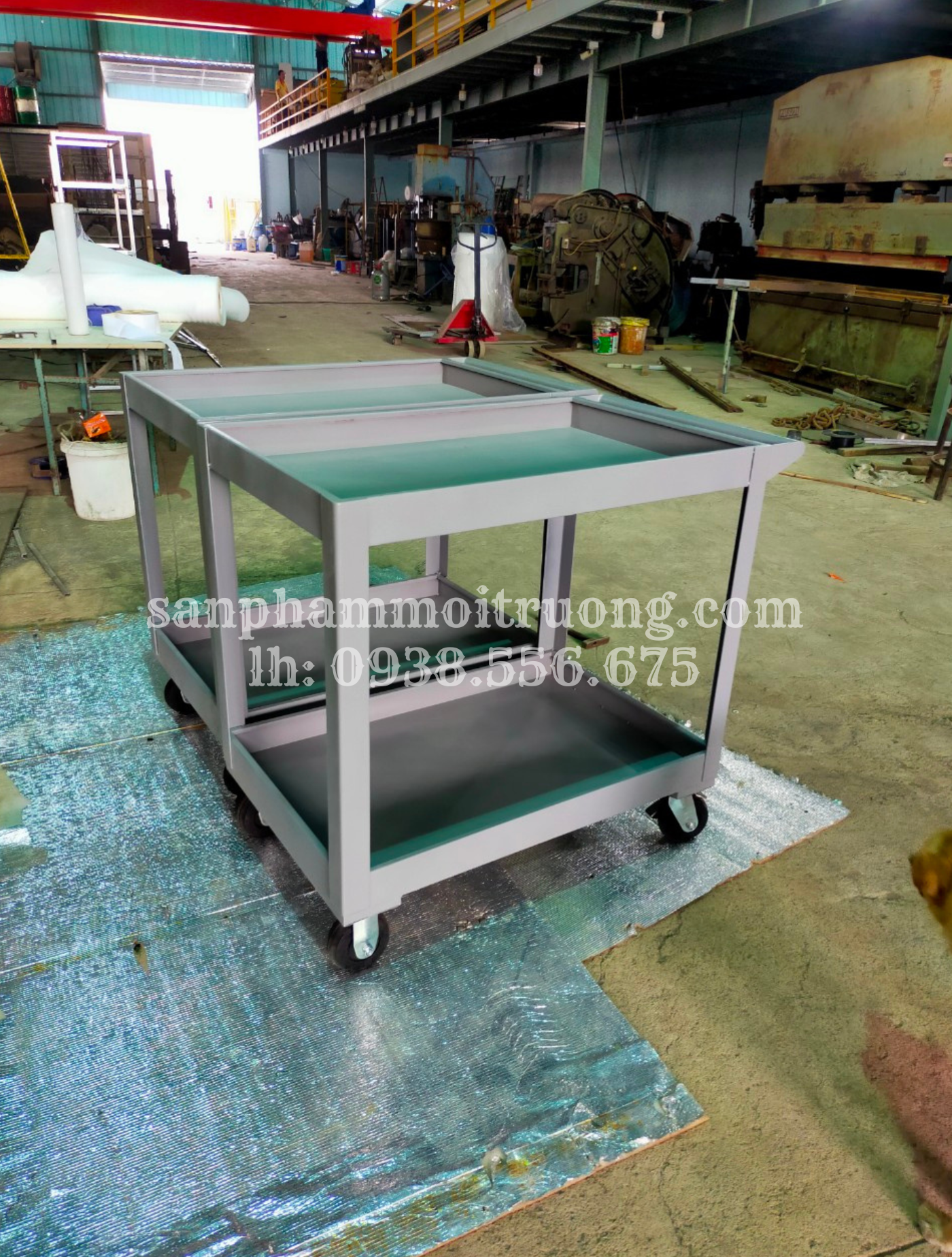 XE ĐẨY DỤNG CỤ 2 TẦNG XTL05