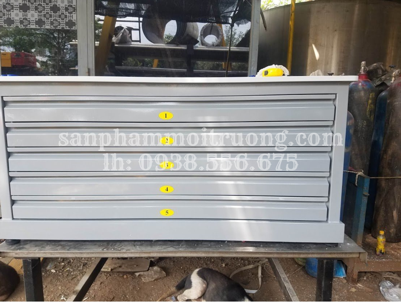 Tủ lưu bản vẽ A0-5 ngăn 