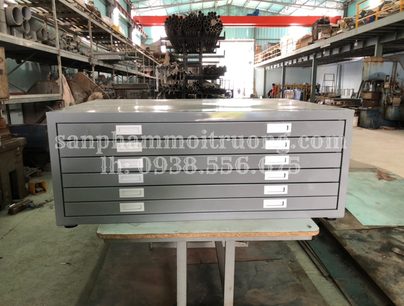 Tủ lưu bản vẽ A0- 6 ngăn