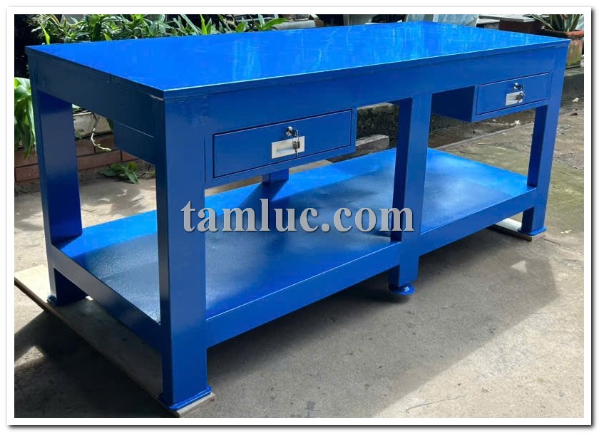 bàn thao tác tải trọng 3000kg, bàn thao tác chịu tải 3 tấn , bàn thao tác công nghiệp 3 tấn