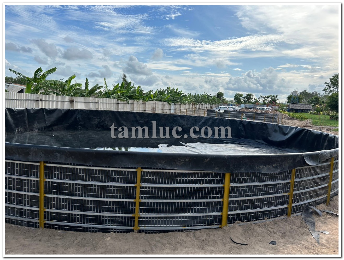 Bồn chứa chất thải dạng lắp ráp