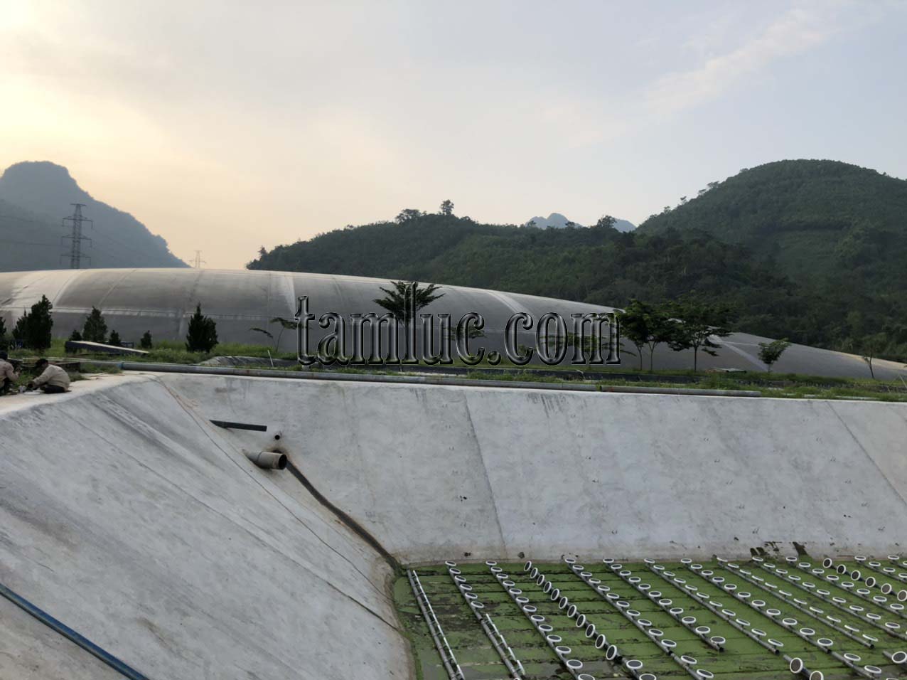 xử lý nước thải tinh bột, xử lý nước thải bột mì, hê thống xử lý nước thải tinh bột